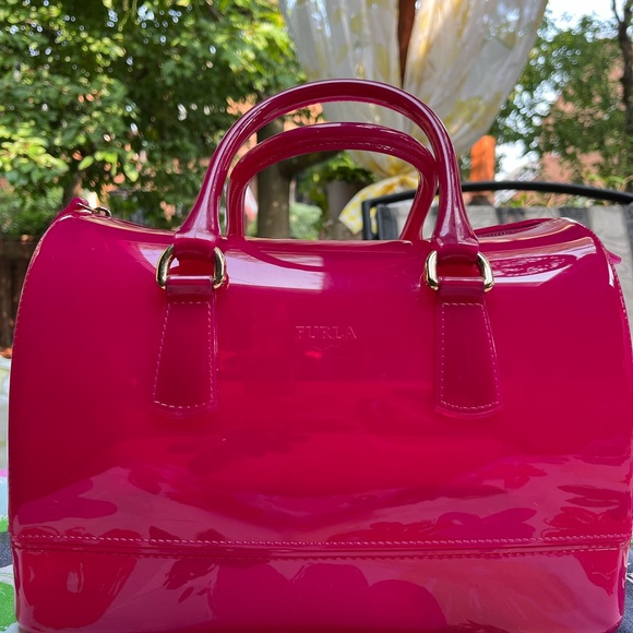 Hot Pink Furla Candy Bag EUC - PRICE FIRM - Picture 12 of 15